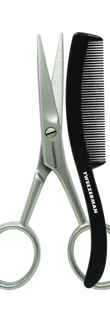 Tweezerman Moustache Scissors & Comb Tweezerman Moustache Scissors & Comb